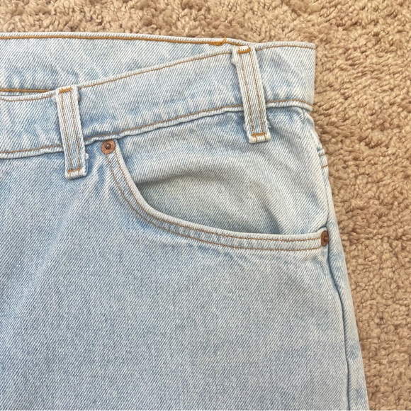 Levi’s VINTAGE 90s 550 ORANGE Tab Relaxed Fit Tapered Leg Light Wash Denim Jeans - Picture 6 of 16